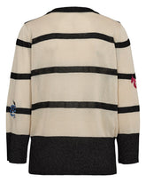 Numph Nuslitta Pullover- Ecru